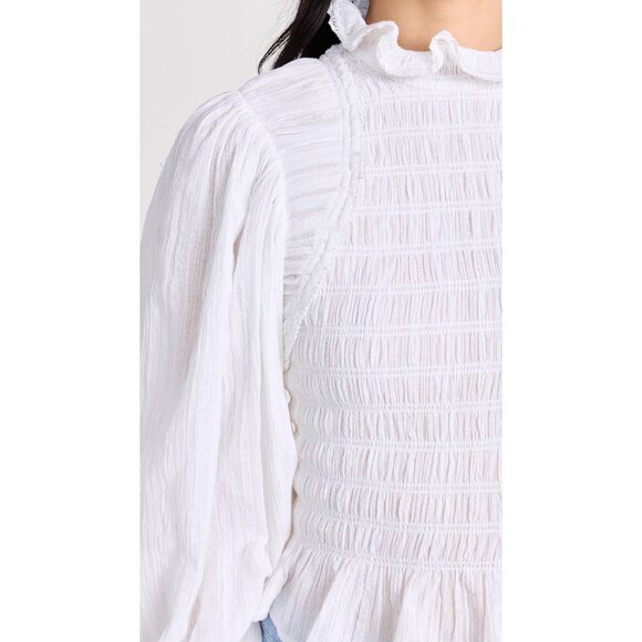 Isabel Marant Etoile "Idris" Top in White, size 38. Fits like a fitted size smal - Picture 5 of 14